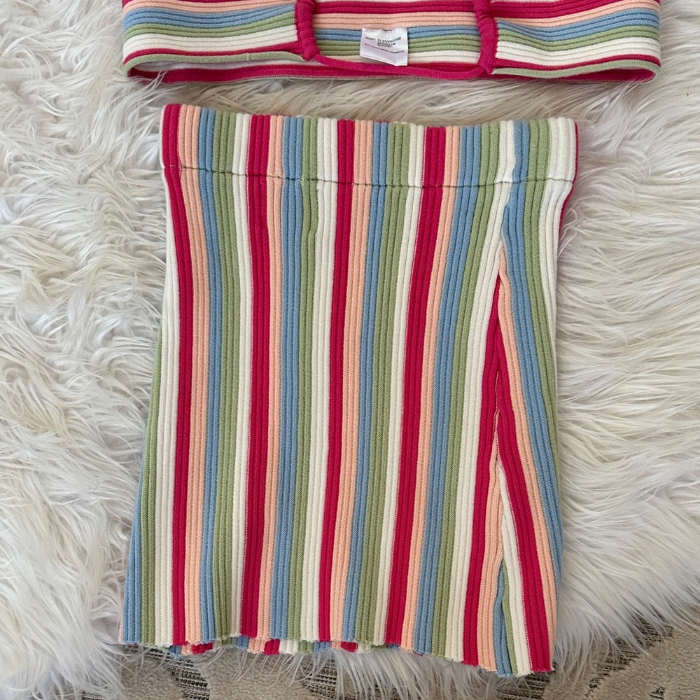 Princess Polly Multicolor Striped Set - Picture 5 of 5